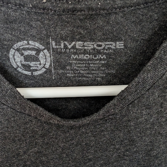 LiveSore Men's Tshirt Medium - Picture 3 of 3